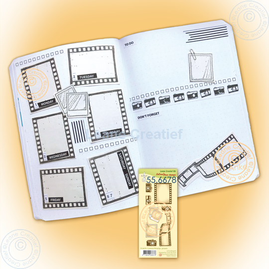 Afbeelding van Bullet Journal Camera page