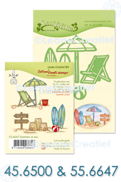 Afbeeldingen van Set Lea'bilitie & Clearstamp Summer at sea