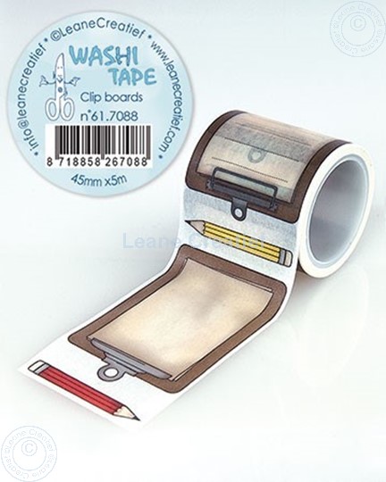 Image sur Washi tape Clip boards, 45mm x 5m.