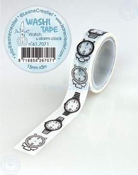 Image de Washi tape Montre, 15mm x 5m.