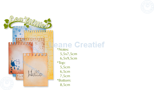 Picture of Lea’bilitie® Make a note  cutting die