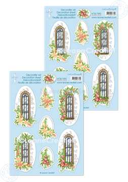 Picture of Decoration sheets Window scene