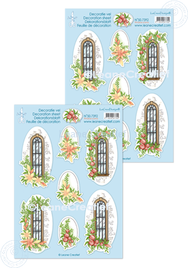 Picture of Decoration sheets Window scene