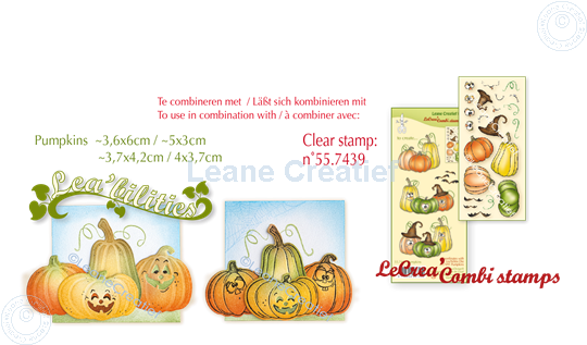 Picture of Set Lea'bilitie & Clearstamp Pumpkins