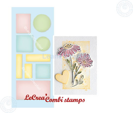 Image sur LeCreaDesign® tampon clair deco Cadres de fond