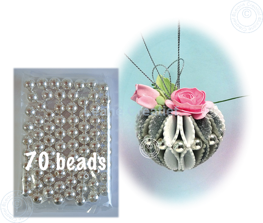 Bild von 70-beads-8mm-silver