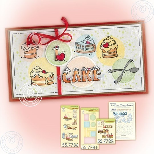 Picture of I love cake stamp