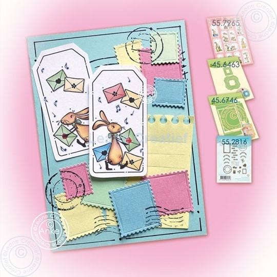 Afbeelding van Bunnies Labels & stamps