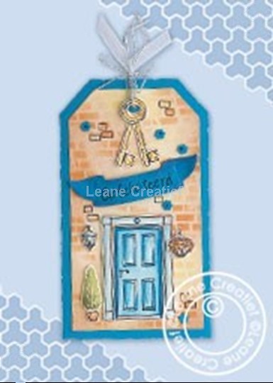 Image sur Label with door "New Home"