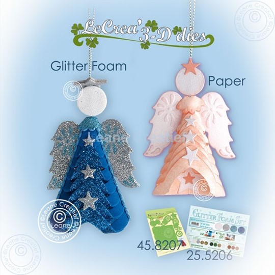 Image sur Glitter Foam angels