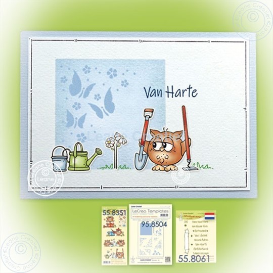 Bild von Owlies combi stamp