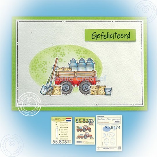 Afbeelding van Combi stamp tractor