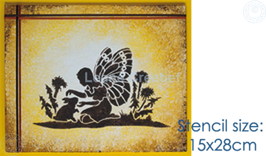 Picture of LeCreaDesign® stencil Fairy 4