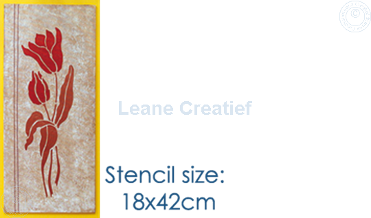 Picture of LeCreaDesign® Stencil Tulip large