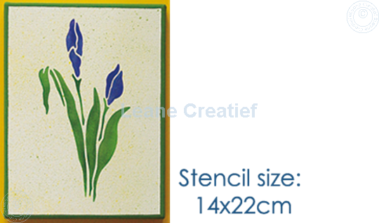 Picture of LeCreaDesign® Stencil Iris small