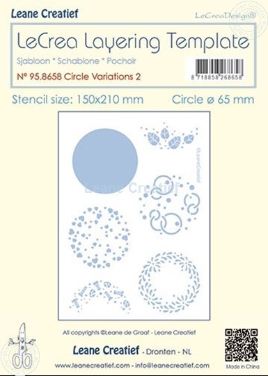 Picture of Layering Template Circle variations nº 2