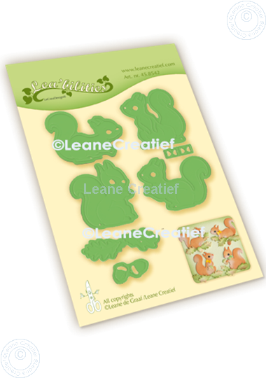 Picture of Lea’bilitie® Squirrels cut and embossing die