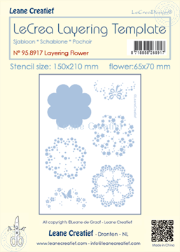 Afbeeldingen van Layering Template Bloem