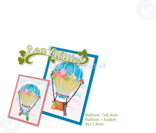 Bild von Lea’bilitie® Luftballon Präge- und Schneideschablone