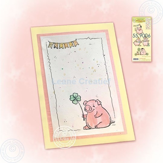 Image sur Piglet with clover