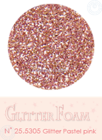 Afbeelding van Glitter Foam A4 sheet Pastel Pink